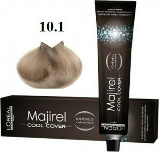 L'Oréal Professionnel Majirel Cool Cover Vopsea de Păr 10.1 Cântăreți cu kaki 50ml