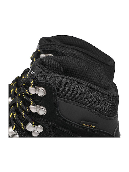 Jack Wolfskin Refugio Texapore Мъжки Планински Боти Черни