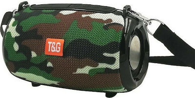 T&G TG-533 Ηχείο Bluetooth 5W με Ραδιόφωνο Army Green