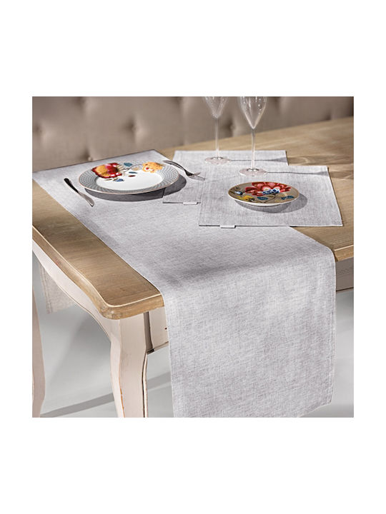 Saint Clair 3007 Platzdeckchen Stoff Silber 45x33cm 1719030116013 1Stück