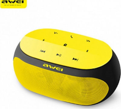 Awei Y200 Bluetooth-Lautsprecher 9W mit Batterielaufzeit bis zu 8 Stunden Gelb