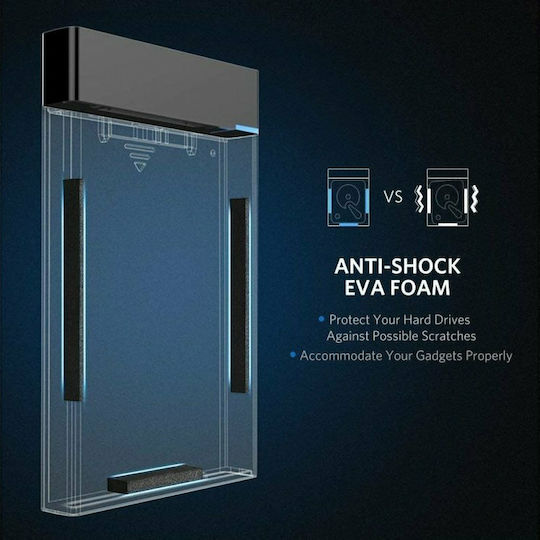 Ugreen Θήκη για Σκληρό Δίσκο 2.5" SATA III με σύνδεση USB 3.1 Type-C