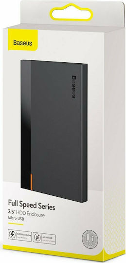 Baseus Θήκη για Σκληρό Δίσκο 2.5" SATA III με σύνδεση USB 3.0