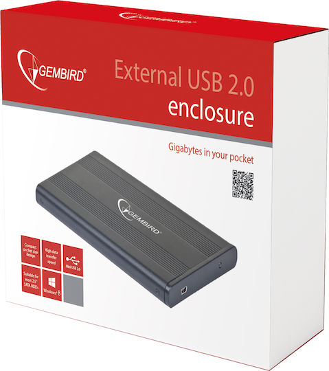 Gembird Θήκη για Σκληρό Δίσκο 2.5" SATA III με σύνδεση USB2.0