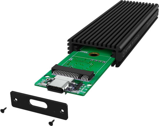 Icy Box Θήκη για Σκληρό Δίσκο M.2 PCI Express NVME με σύνδεση USB 3.1 Type-C