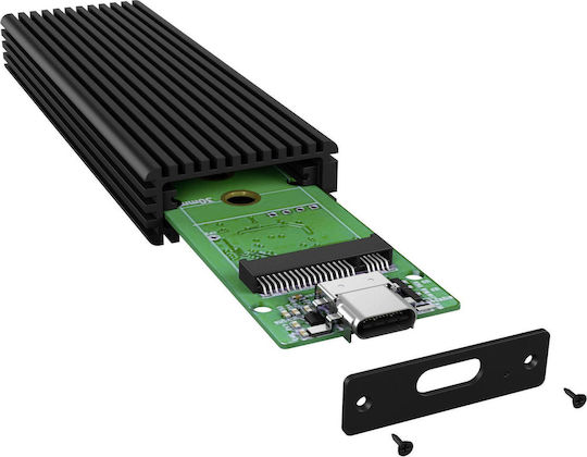 Icy Box Θήκη για Σκληρό Δίσκο M.2 PCI Express NVME με σύνδεση USB 3.1 Type-C
