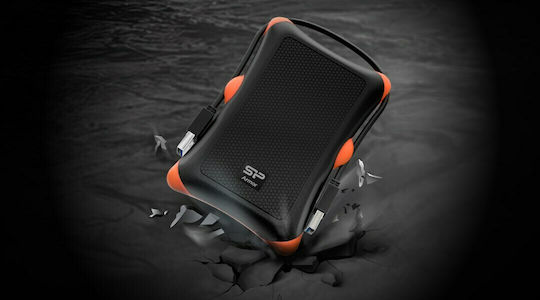 Silicon Power Armor A30 Case for Hard Drive 2.5" SATA III with Connection USB 3.1