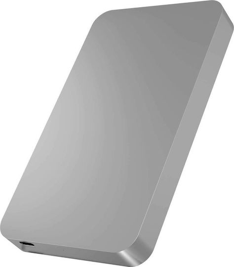 Icy Box Θήκη για Σκληρό Δίσκο 2.5" SATA III με σύνδεση USB 3.1 Type-C σε Ασημί χρώμα