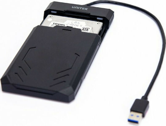 Unitek DiskGuard Raiden Θήκη για Σκληρό Δίσκο 2.5" SATA III με σύνδεση USB 3.1
