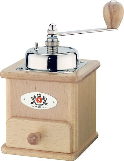 Zassenhaus Brasilia Manuelle Kaffeemühle Natur Beige