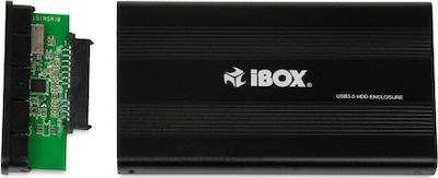 iBox HD-02 Θήκη για Σκληρό Δίσκο 2.5" SATA III με σύνδεση USB3.0