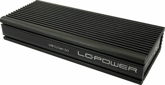 LC-Power Θήκη για Σκληρό Δίσκο M.2 PCI Express NVME με σύνδεση Type-C