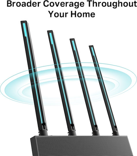 TP-LINK Archer C80 v1 Wireless Router Wi‑Fi 5 with 4 Gigabit Ports