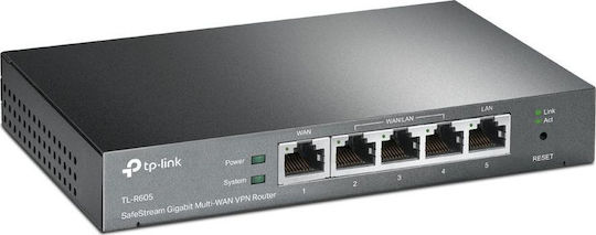 TP-LINK TL-R605 v1 Router με 4 Θύρες Gigabit