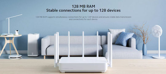 Xiaomi Mi Alot Ασύρματο Router Wi‑Fi 5 με 3 Θύρες Gigabit