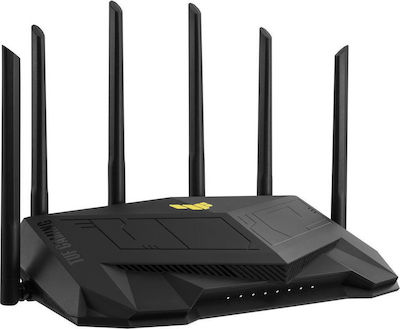TUF Gaming AX5400 Drahtlos Router Wi-Fi 6 mit 4 Anschlüssen Gigabit Ethernet