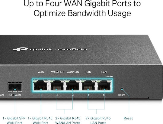 TP-LINK TL-ER7206 v1 Router with 4 Gigabit Ports