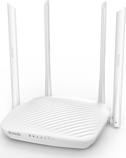 Tenda F9 Ασύρματο Router Wi‑Fi 4 με 3 Θύρες