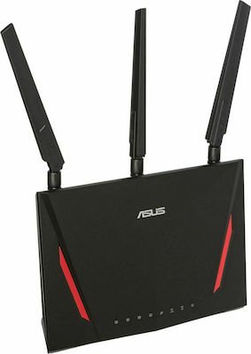 Asus RT-AC86U Ασύρματο Router Wi‑Fi 5 με 4 Θύρες Gigabit