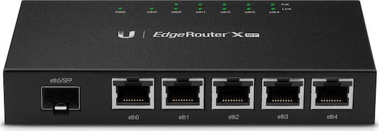 Ubiquiti EdgeRouter X SFP Router με 5 Θύρες Gigabit