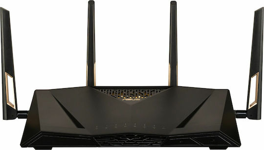 Asus RT-AX88U Wireless Router Wi-Fi 6 cu 8 Porturi Gigabit Ethernet
