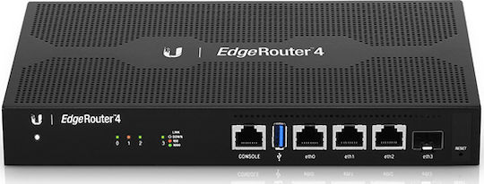 Ubiquiti EdgeRouter 4 Рутер с 4 Порта Gigabit Ethernet