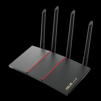 Asus RT-AX55 Ασύρματο Router Wi‑Fi 6 με 4 Θύρες Gigabit