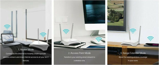 TP-LINK TL-WR840N Wireless Router Wi‑Fi 4 with 4 Ethernet Ports