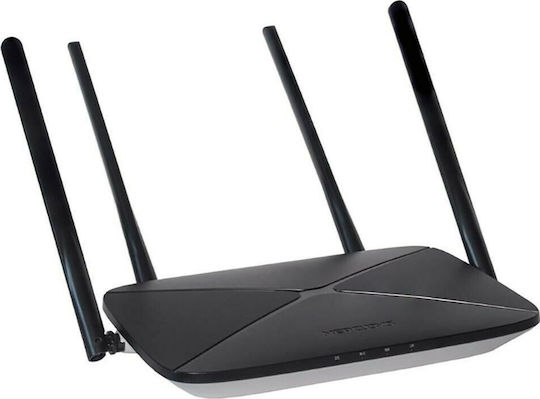 Mercusys AC12G v1 Ασύρματο Router Wi‑Fi 5 με 3 Θύρες Gigabit