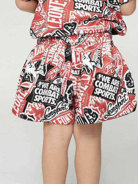Leone Patch Shorts Kick/Thai-Boxen Mehrfarbig
