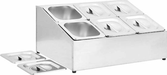 vidaXL Base for Gastronorm Basins Commercial Cooking Accessories 1pcs