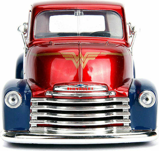 Jada Toys DC Comics Femeia Fantastică Bombshells - Chevy Coe Pickup 1952 Femeia Fantastică Vehicul Replică în Scară 1:24