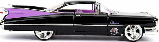 Jada Toys DC Comics: Catwoman Comics Bombshells - Catwoman Cadillac Coupe Deville 1959 Превозно Средство Реплика в Мащаб 1:24