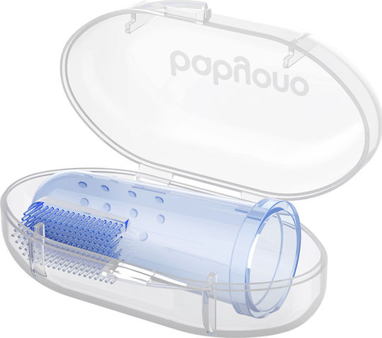 Babyono Бебешка Четка За Зъби За Пръст За 0м+ Прозрачна