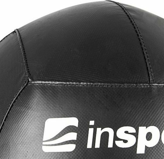 inSPORTline Wall Ball Μπάλα Medicine 35cm , 6kg σε Μαύρο Χρώμα