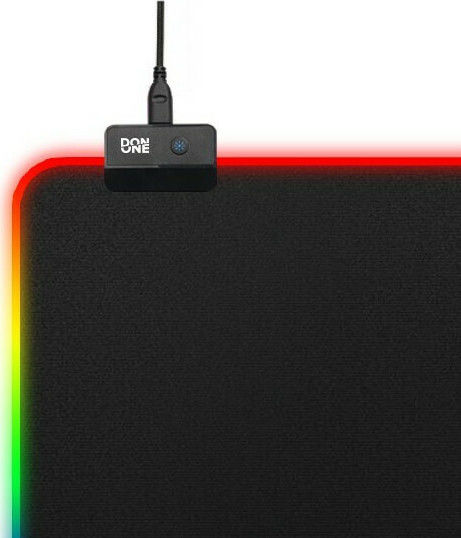 Don One MP900 RGB Gaming Mouse Pad XXL 900mm με RGB Φωτισμό Μαύρο