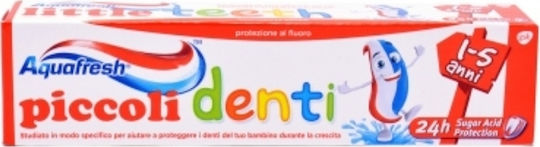 Aquafresh Little Teeth Παιδική Οδοντόκρεμα για 3+ Χρονών με Γεύση Μέντα 50ml