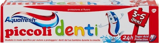 Aquafresh Little Teeth Παιδική Οδοντόκρεμα για 3+ Χρονών με Γεύση Μέντα 50ml