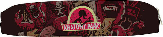Sd Toys Rick & Morty Anatomy Park Pencil Case Barrel Red