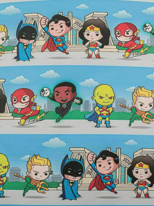 Loungefly Dc Comics Superheroes Kinder Rucksack Rucksack Türkis 11cmx25cmcm DC Comics Superhelden