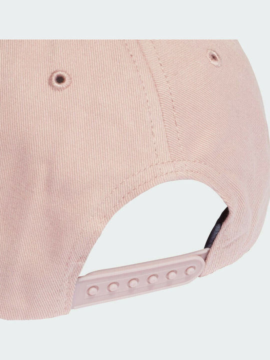 adidas Παιδικό Καπέλο Jockey Υφασμάτινο Kids Cap Ροζ