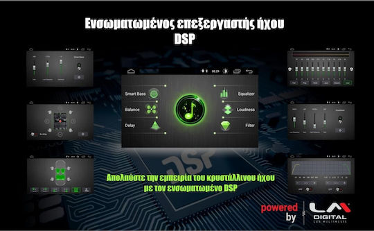 LM Digital Car Audio System for BMW X5 / Series 5 / Series 5 (E39) 1998-2005 (Bluetooth/USB/WiFi/GPS) with Touch Screen 7"