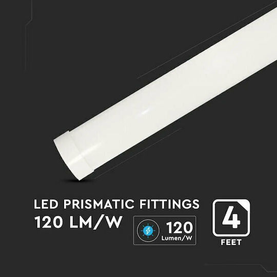 V-TAC Under-Cabinet LED Light 40W Natural White L120xD7.5xH2.4cm