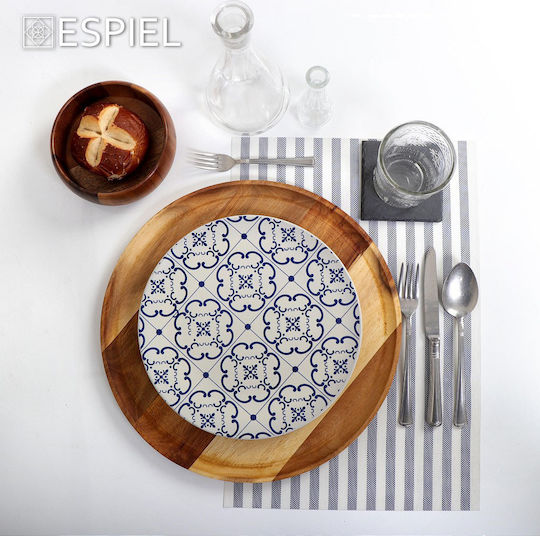 Espiel Ξύλινος Δίσκος Σερβιρίσματος 20x20cm