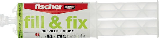 Fischer Fill & Fix Sealant Silicone Transparent 25ml