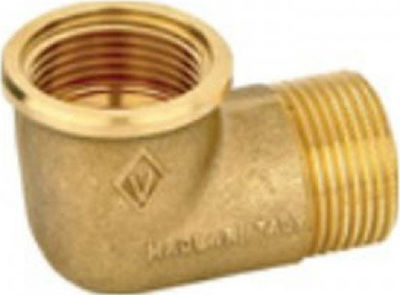 Pipe Elbow Fitting Brass 3/4" Male/Female 4mm 3434