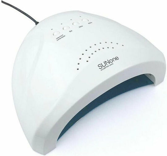 SUN One Nail Polish Curing Lamp UV / LED 48W White