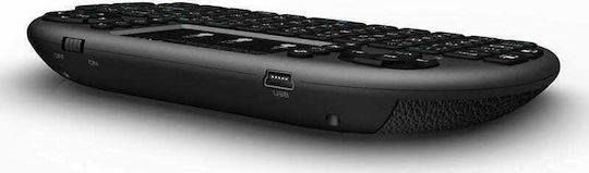 Riitek I8+ Ασύρματο Πληκτρολόγιο με Touchpad Αγγλικό US