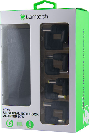 Lamtech Universal Laptop Charger 90W 20V 7.4A without Power Cable