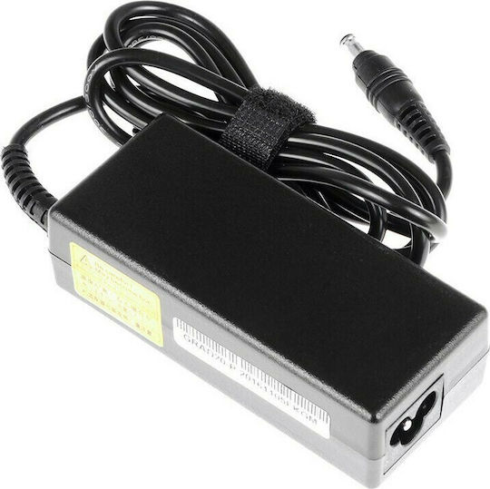 Green Cell Laptop Charger 60W 19V 3.16A for Samsung with Detachable Power Cord
